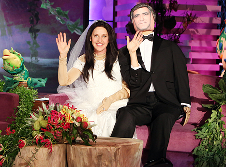 Ellen DeGeneres Halloween Costume Revealed! Star Dresses as Amal Alamuddin 