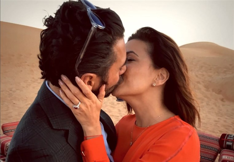   Eva Longoria engaged in Dubai