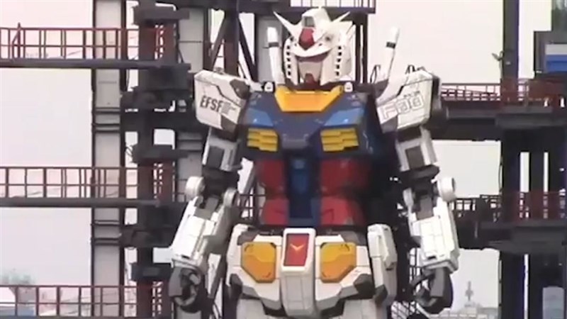 In Video: Gigantic Moving Gundam Robot Unveiled In Japan