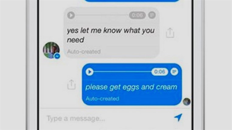Facebook Wants To Automatically Transcribe Your Voice Messages