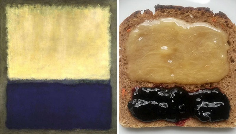 In Pictures: Artists recreated famous paintings with sandwiches