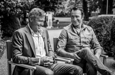 Brand Ambassadorand Jean Dujardin in the Latest Nespresso campaign 