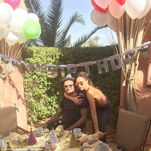 David Beckham turns 40