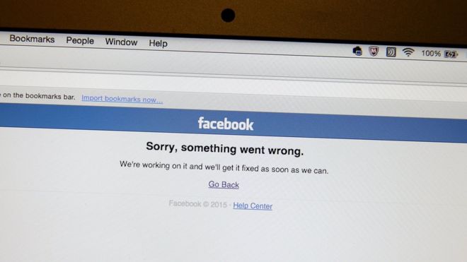Facebook down for second time in same week