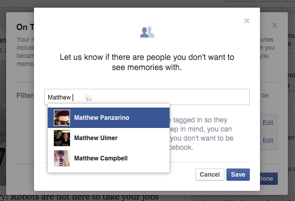 Facebook Now Helps You Get Rid Of Memories