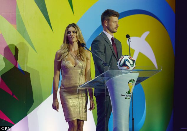 Fernanda Lima - Star of the WorldCup Draw