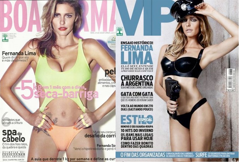 Fernanda Lima - Star of the WorldCup Draw