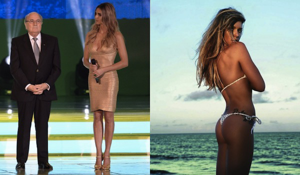 Fernanda Lima - Star of the WorldCup Draw