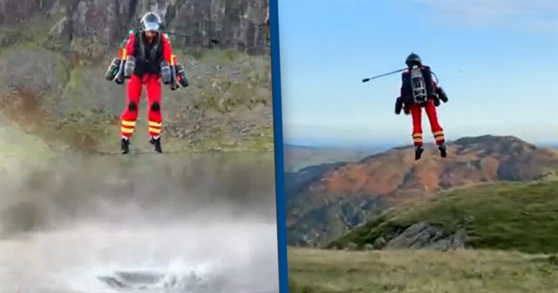 In Video: World’s First Paramedic Jet Suit Takes Flight 