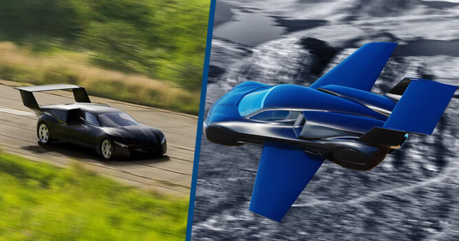 In Pictures: The Firenze Lanciare Is An Twin-Jet Flying Hypercar Concept Vehicle