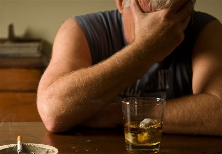 Lebanese actor M.I.A. because of alcohol addiction