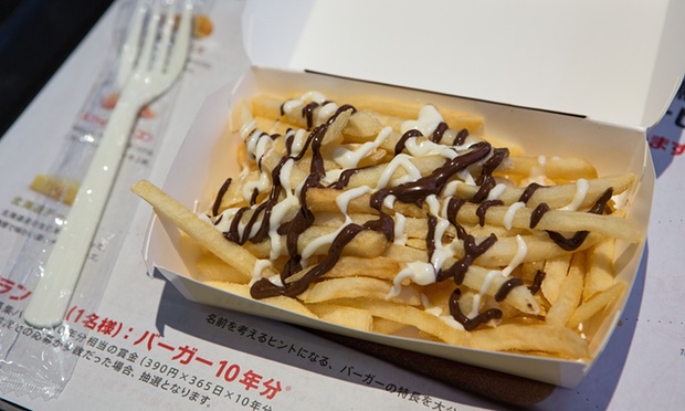 McDonalds introduces chocolate covered french fries to Japan