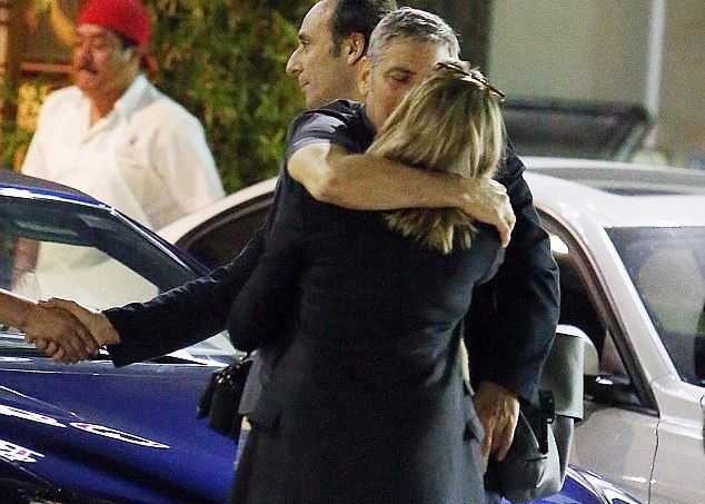 George Clooney Night Out In Los Angeles