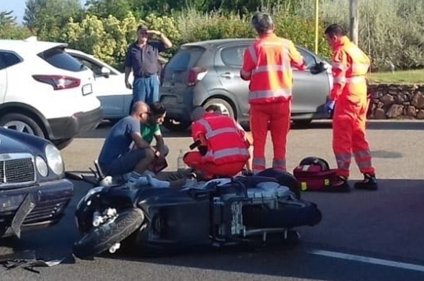 George Clooney injured in Italy scooter accident