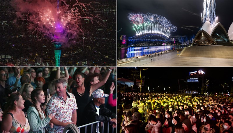 In Video: Thousands Pack Together For New Zealand Fireworks Following Successful Covid Policies