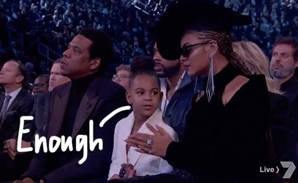 Blue Ivy telling Beyoncé to stop clapping is the best thing to happen at the Grammys