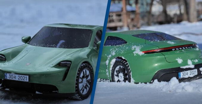In Video: Guy Draws His Own Porsche Using 3D Pen