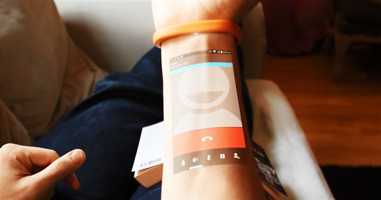 Bracelet Turns Your Hand Into A Touchscreen Device