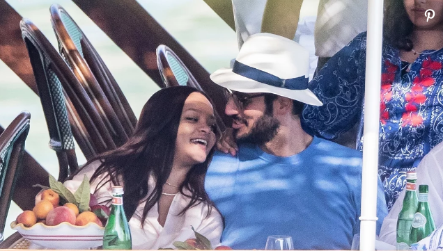 Rihanna looks totally loved up on romantic boat trip with Saudi billionaire boyfriend Hassan Jameel