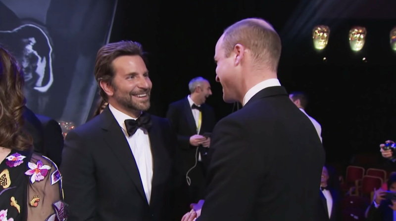 Prince William tells Bradley Cooper he didn't think he could sing
