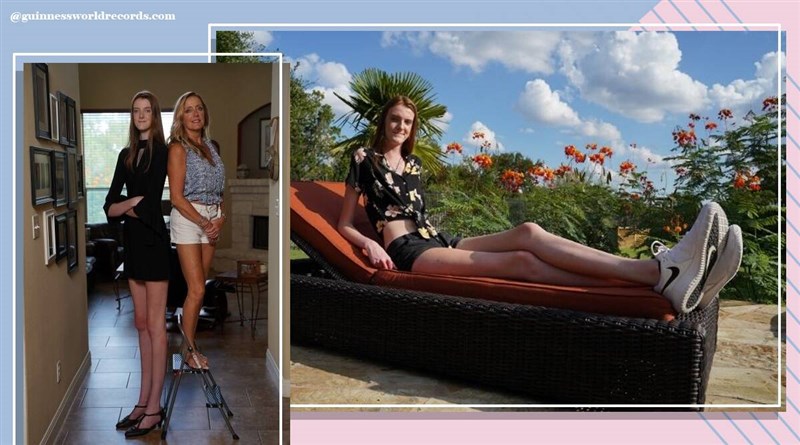 In Video: 17-year-old Texan teen breaks Guinness World Record for longest legs