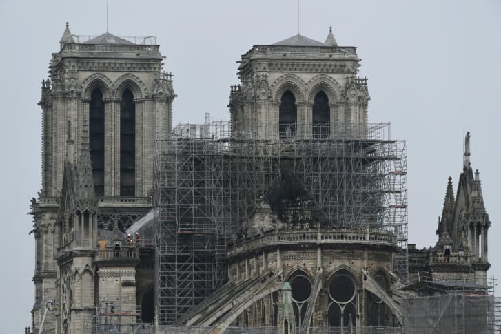 After months of debate over its design the rebuilt Notre Dame will look exactly the same