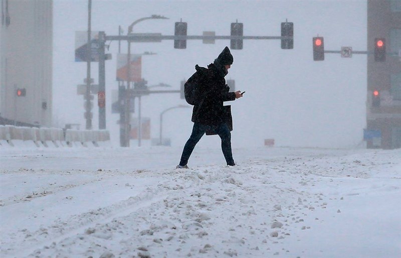 In Video: Man Risks His Life Going Out To Get Corn For Wife In Huge Snowstorm