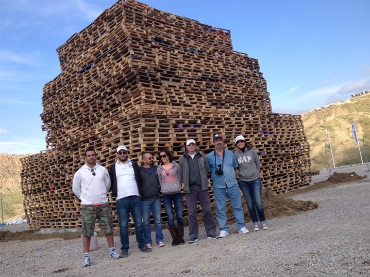 Biggest bonfire in Africa and Middle East  