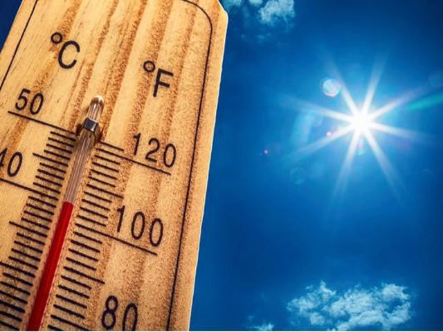 An additional increase in temperatures as they exceed their seasonal levels