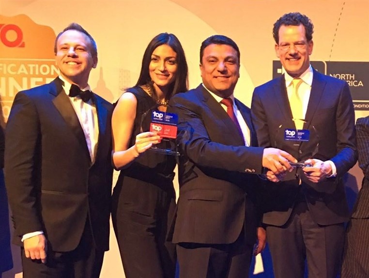 Abbvie Lebanon and Abbvie Middle East certified as one of the Top Employers 2016