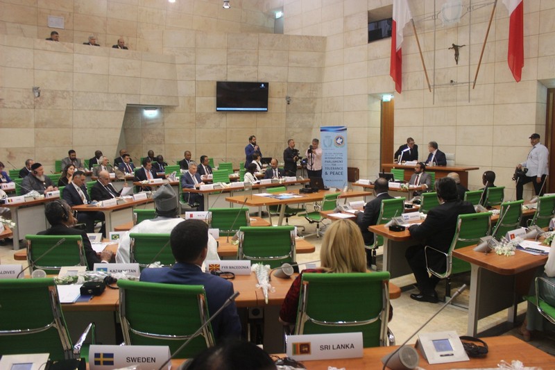 Launching of the International Parliament for Tolerance and Peace