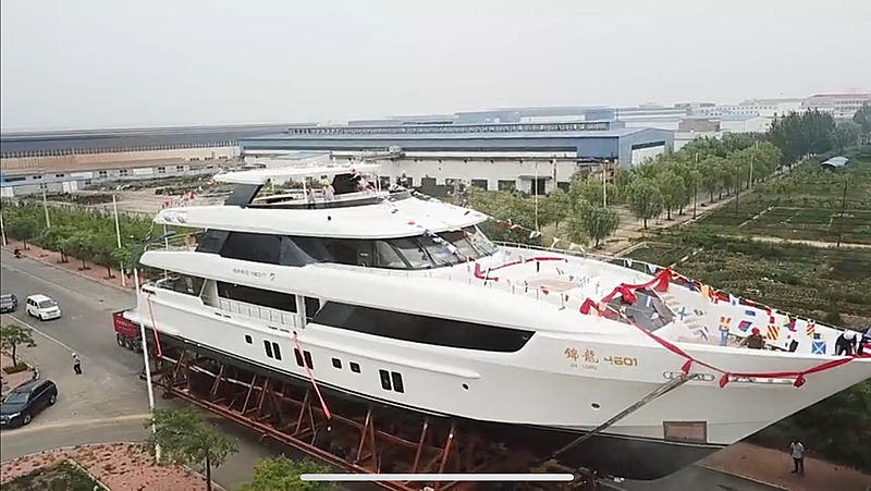 Take a Look at Jackie Chan’s Luxurious New 150-Foot Superyacht