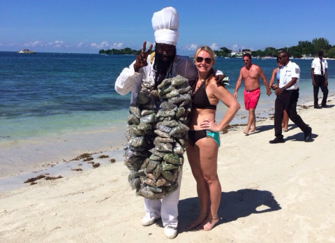 Only In Jamaica The Weed Dealer In Jamaica Is A Marketing Genius