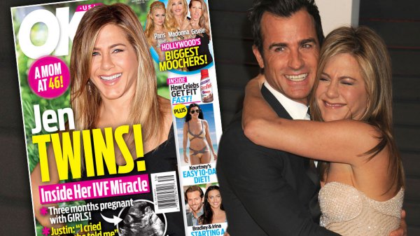 Jennifer Aniston And Justin Theroux Expecting Twins