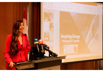 Joyce Azzam Announces Bid to Become the First Lebanese Woman to Scale Six of the Seven Highest Mountains in the World 