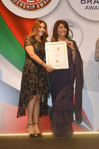 Karen Boustany granted the Middle East Woman Leaders Award in Dubai
