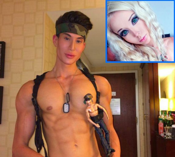 The Human Ken Doll Is Not Impressed With the Human Barbie