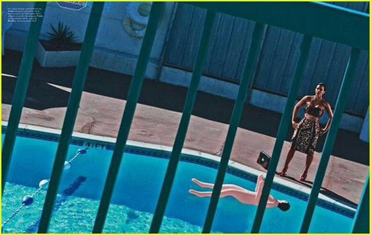 Kim Kardashian Poses Totally Naked For Love Mag