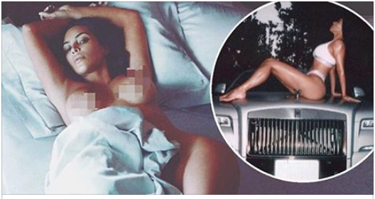 Kim Kardashian shares NAKED Snap in bed sheets