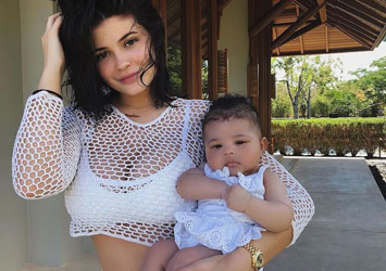 In Video - Kylie Jenner Tries to Teach Baby Stormi Two New Words