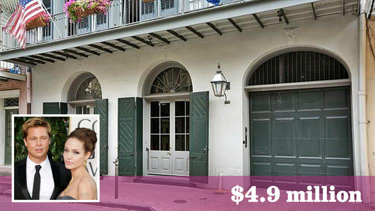 Brad Pitt and Angelina Jolie sell New Orleans home