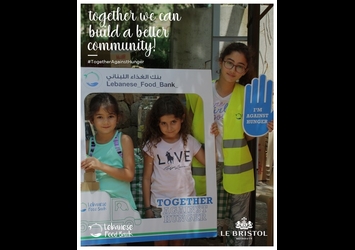 Le Bristol Hotel partners with the Lebanese Food Bank