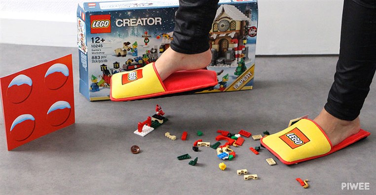 LEGO Creates Anti LEGO Slippers To End 66 Years Of Horrible Pain