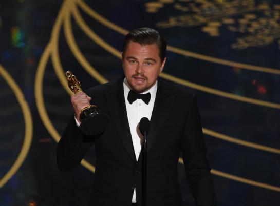Leonardo DiCaprio Finally Wins An Oscar For Best Actor