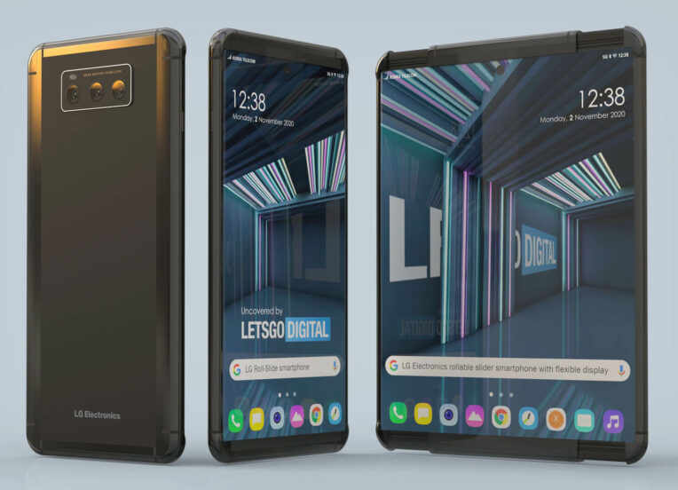 In Pictures: LG Files Patent For Rollable And Retractable Smartphone