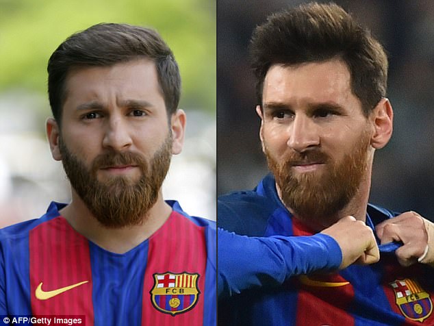 Iranian student causes mass chaos by looking exactly like Lionel Messi