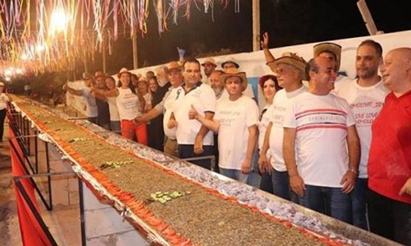 The traditional Lebanese Manoushi has made it to the Guinness World Records!