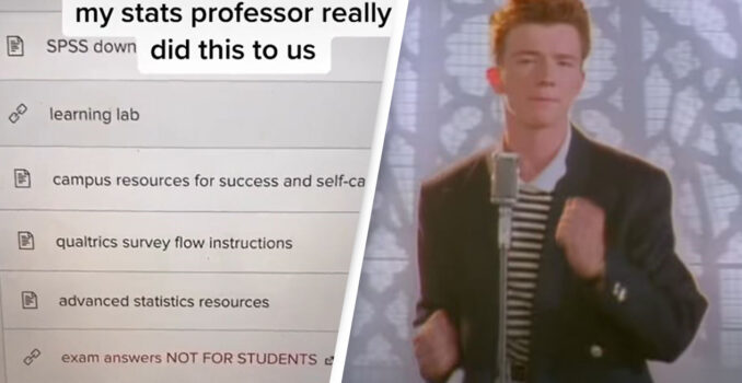 In Video: Maths Professor Tricks Students Into Thinking Exam Answers Were Leaked
