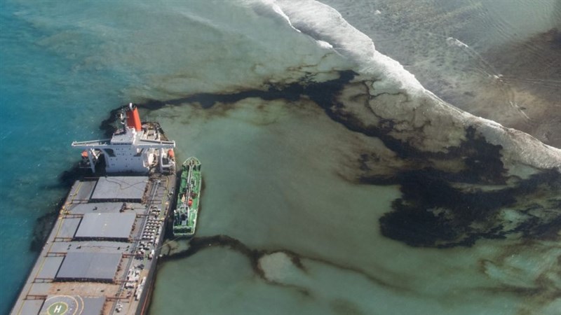 Mauritius Oil Tanker That Spilled Over 1,000 Tonnes Of Fuel Breaks In Half