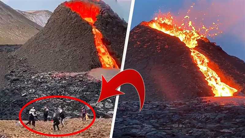 In Video: People Playing Volleyball Outside Erupting Volcano Is Most Icelandic Scene Ever